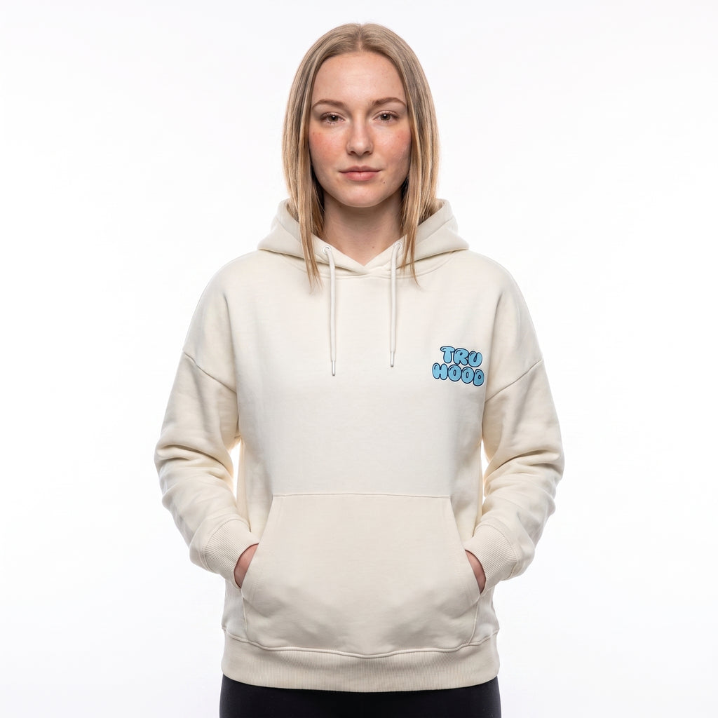 Ivory Tru Woman Oversize Hoodie