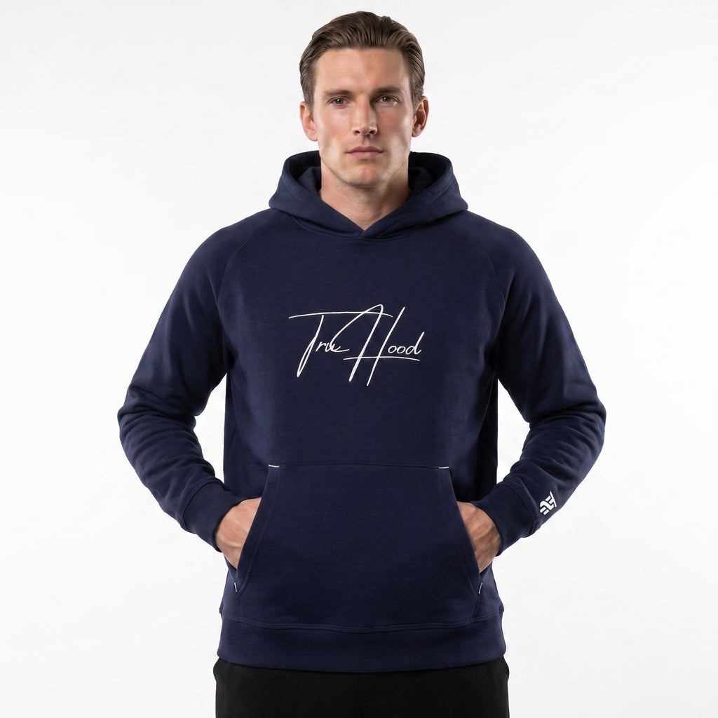 Navy Tru Man Hoodie