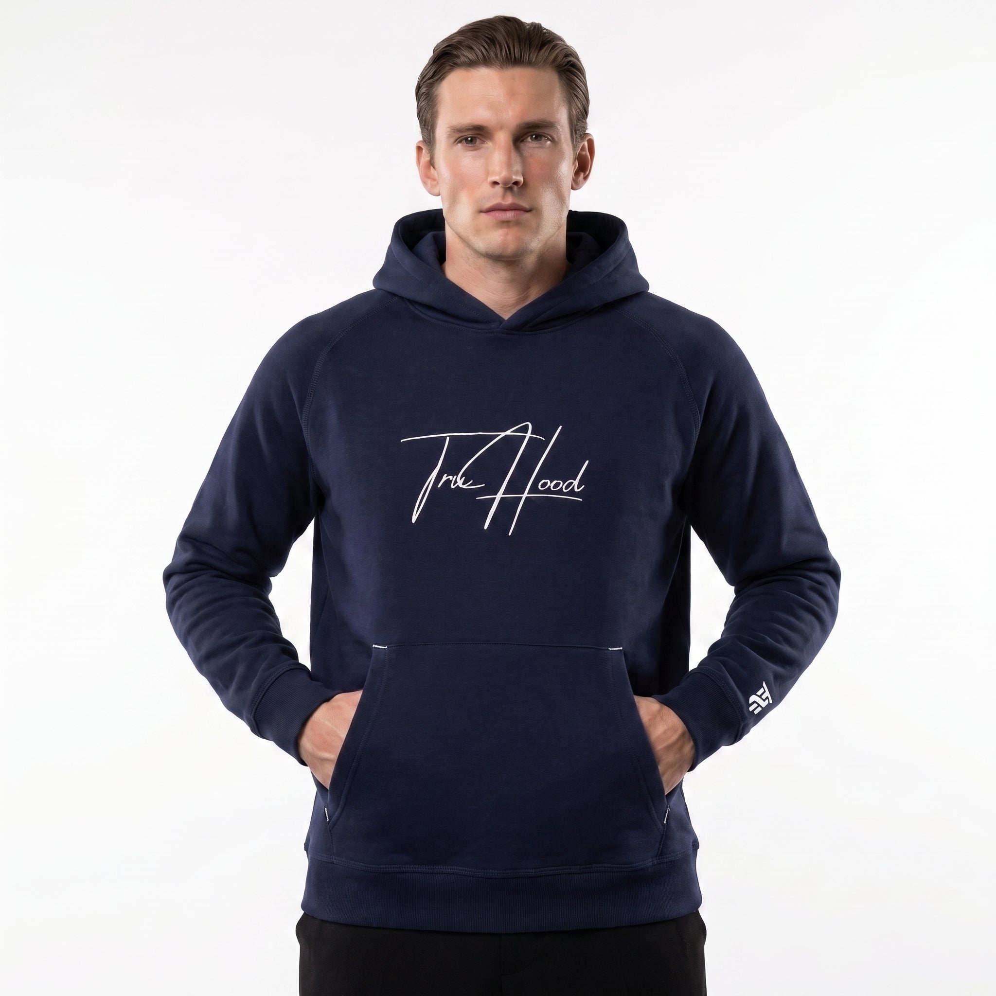 Navy Tru Man Hoodie