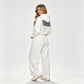 Ivory Tru Woman Full Zip Tracksuit Set