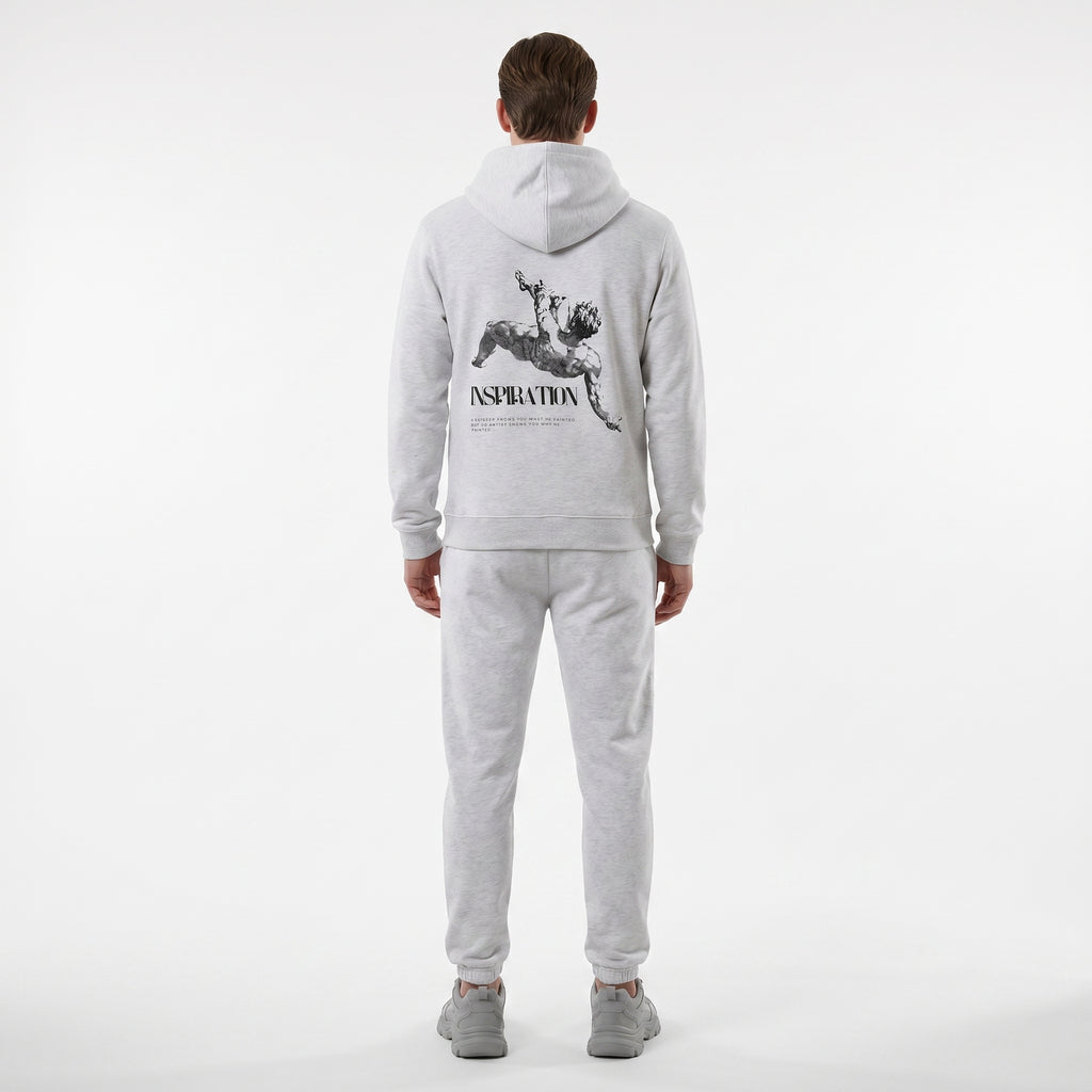 Light Grey Tru Man Tracksuit Set