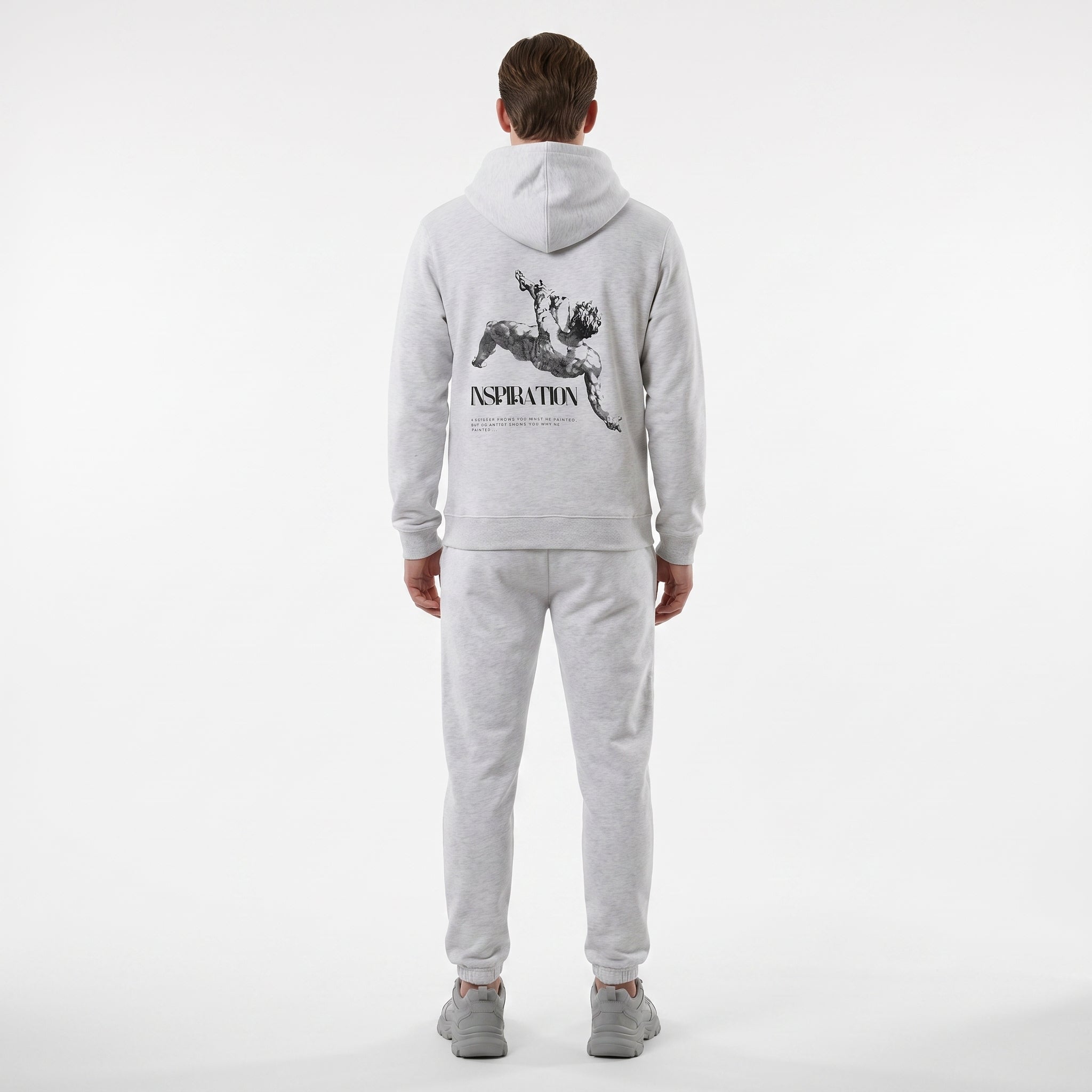 Light Grey Tru Man Tracksuit Set