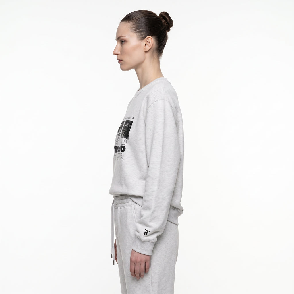 Light Grey Tru Woman Sweatsuit Set
