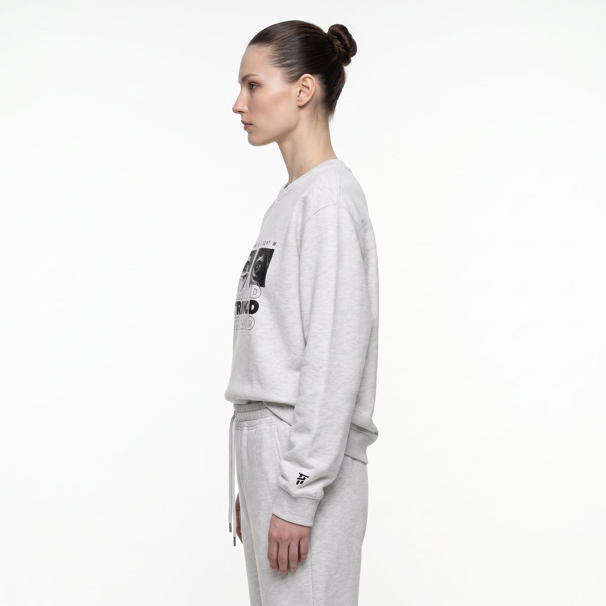 Light Grey Tru Woman Sweatshirt