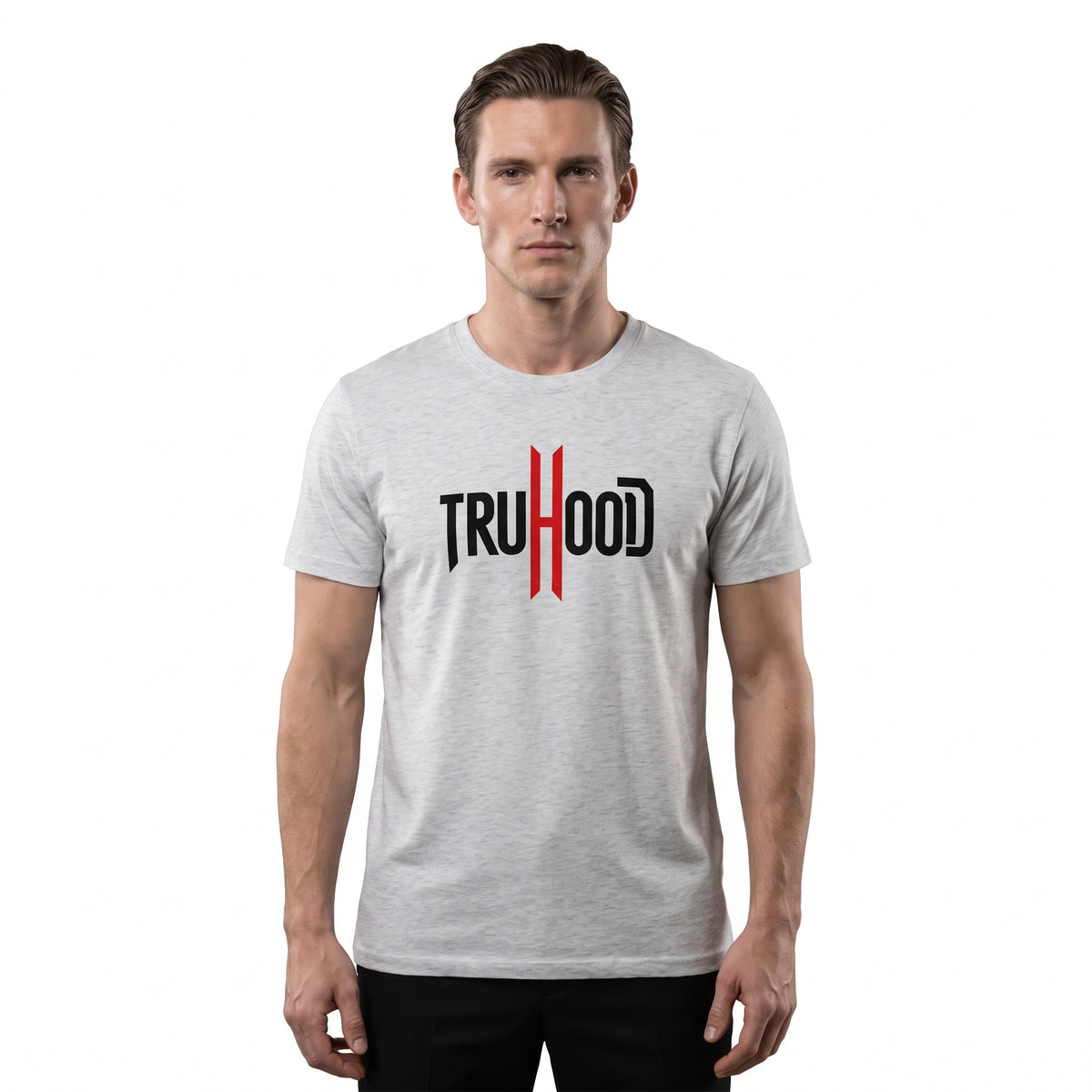 Grey & Grey Tru Man T-Shirt Pack Of 2