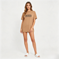 Light Brown Tru Woman T-Shirt