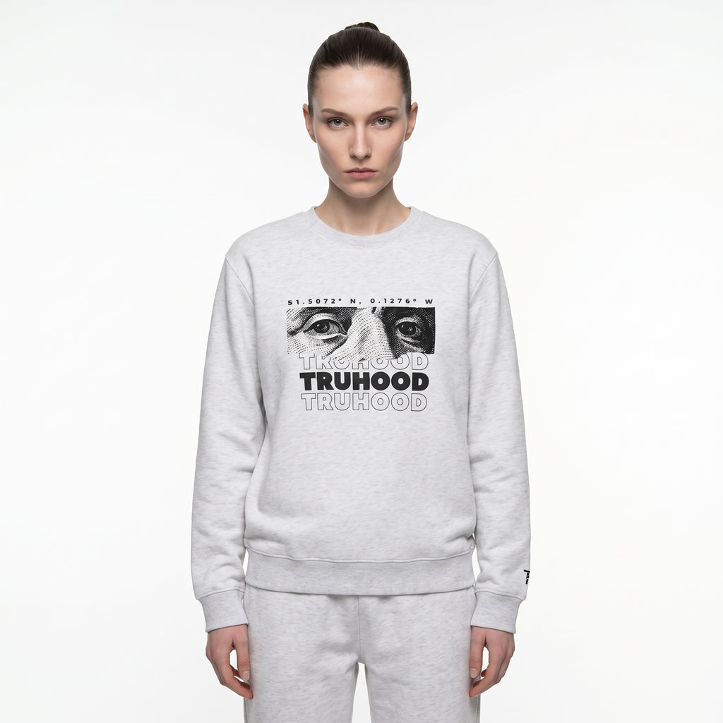 Light Grey Tru Woman Sweatsuit Set