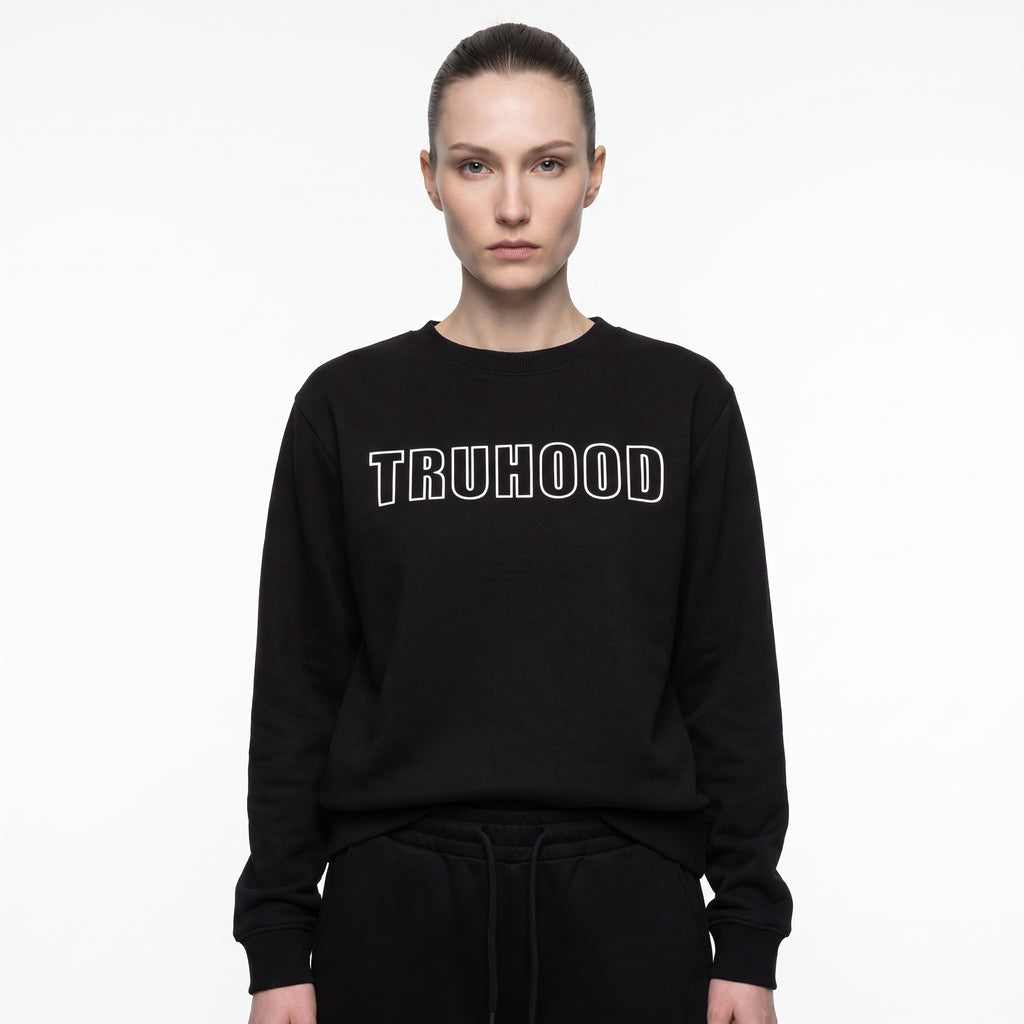 Black Tru Woman Sweatshirt