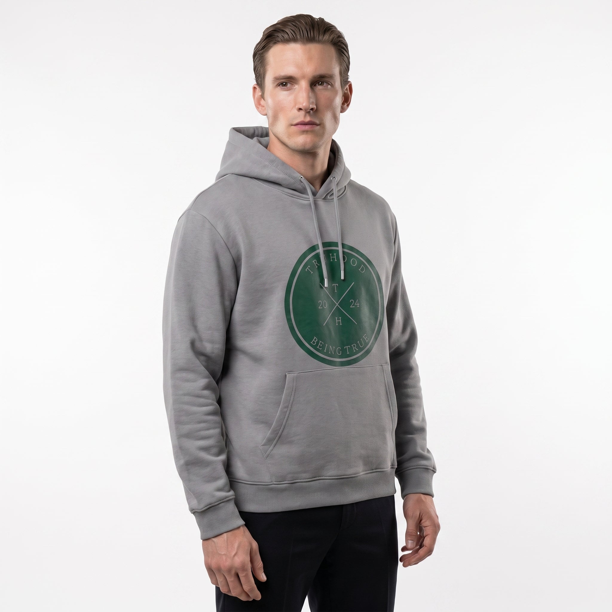 Silver Tru Man Tracksuit Set