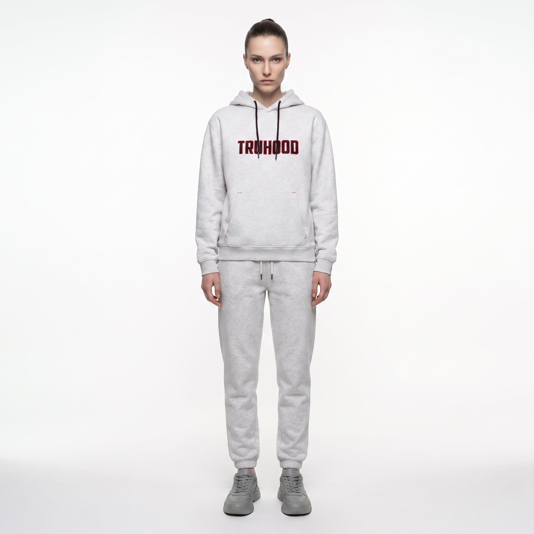 Light Grey Tru Woman Tracksuit Set