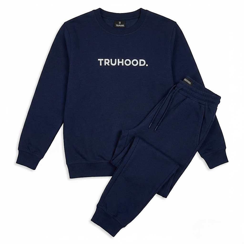 Navy Tru Woman Sweatsuit Set