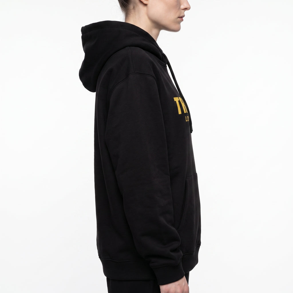 Gold Black Tru Women Hoodie