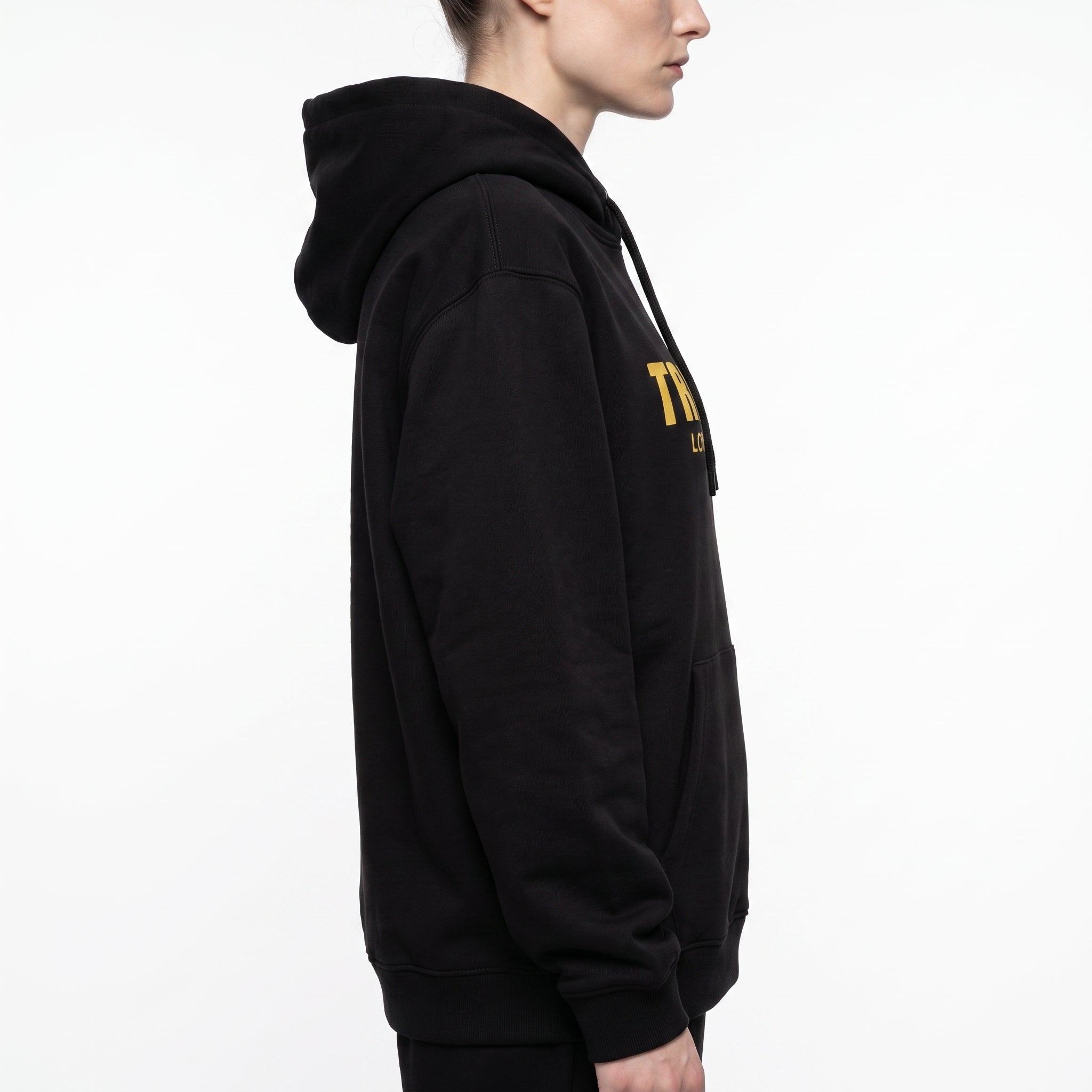 Gold Black Tru Women Hoodie