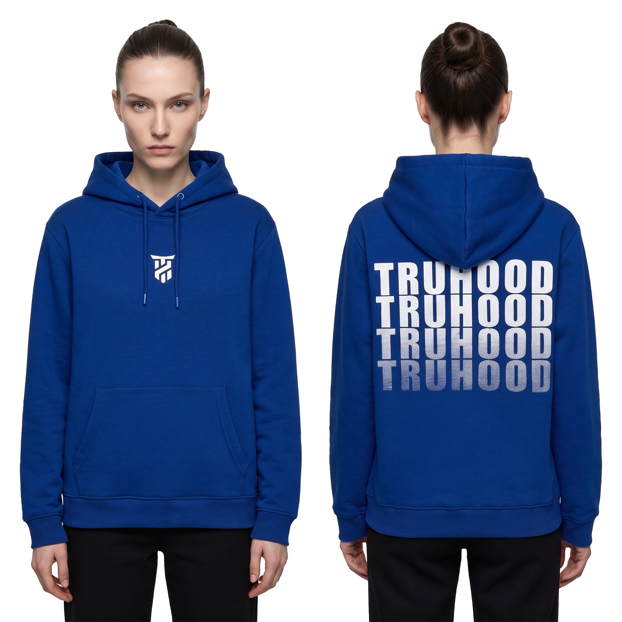 Royal Blue Tru Women Hoodie