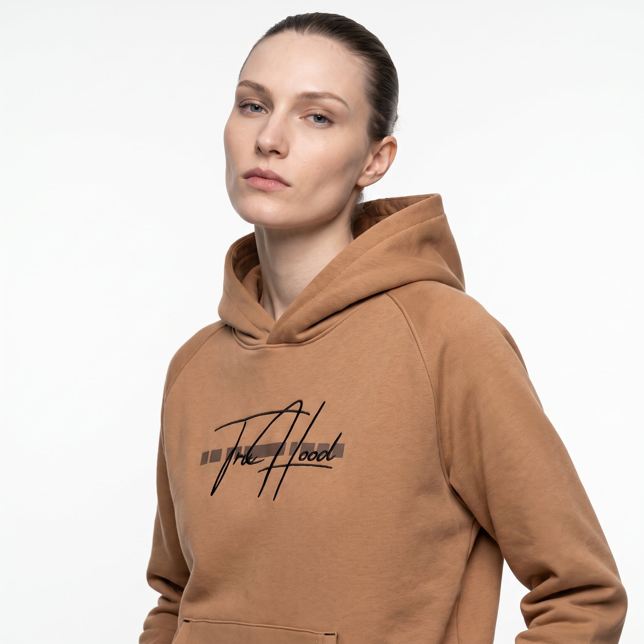 Light Brown Tru Woman Hoodie