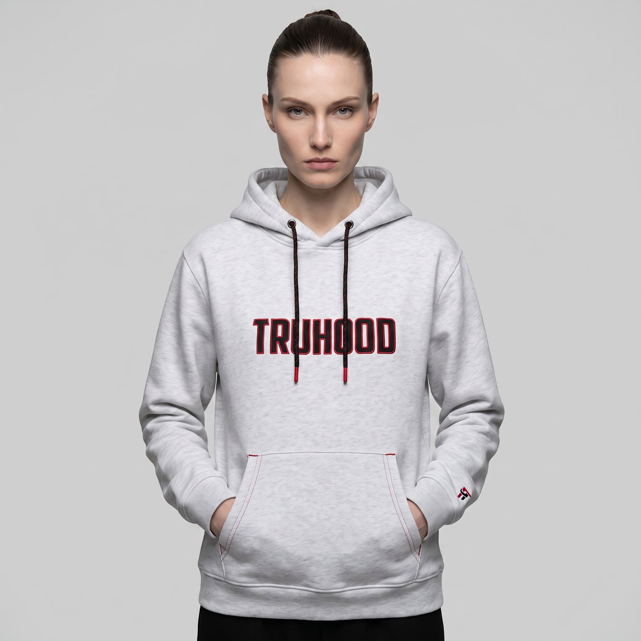Light Grey Tru Women Hoodies