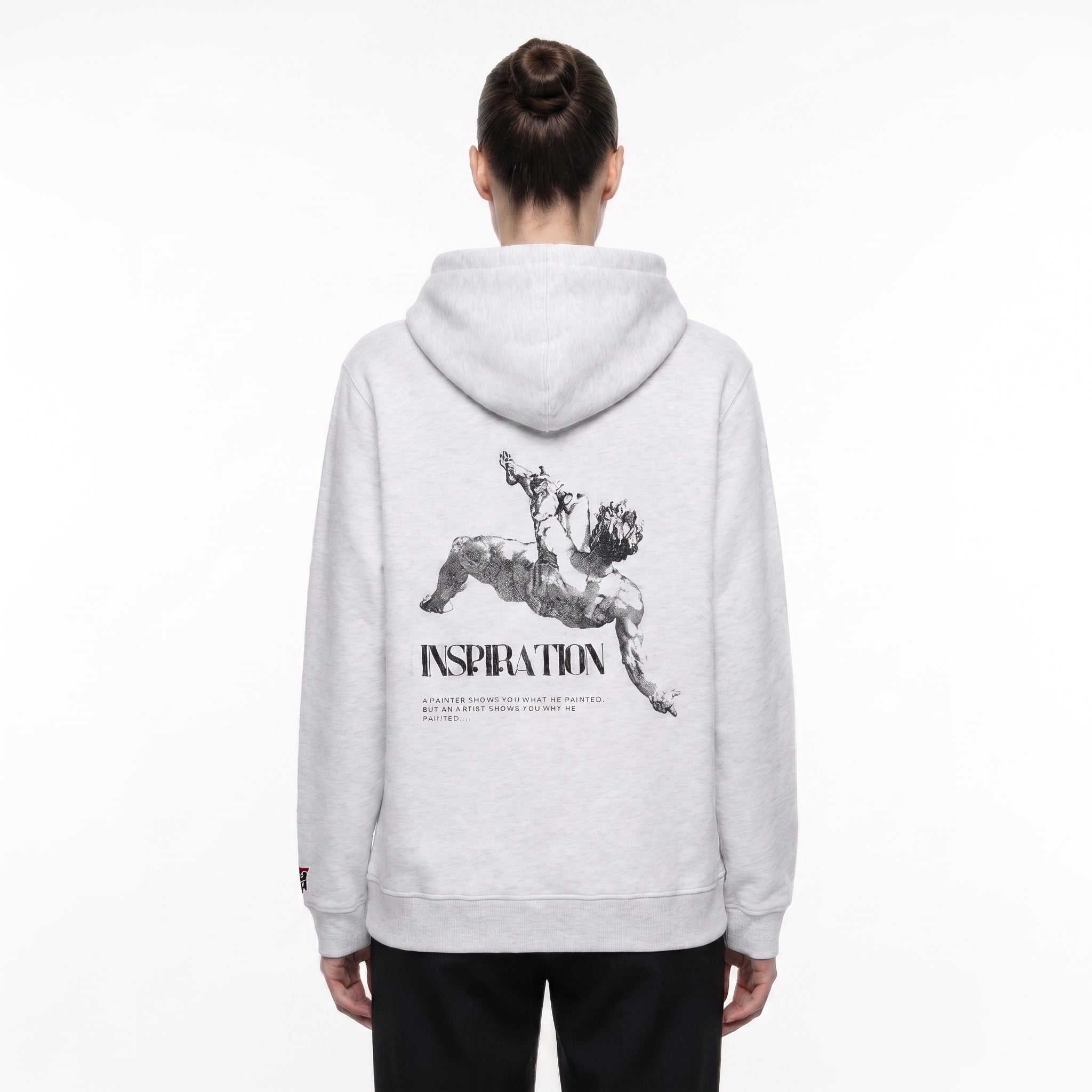 Light Grey Tru Women Hoodies