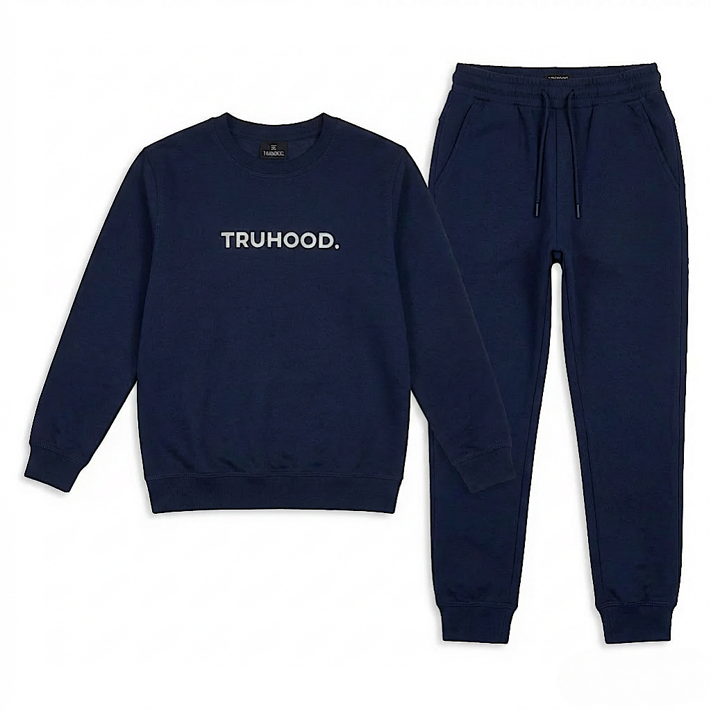 Navy Tru Woman Sweatsuit Set
