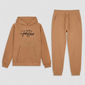 Light Brown Tru Man Tracksuit Set