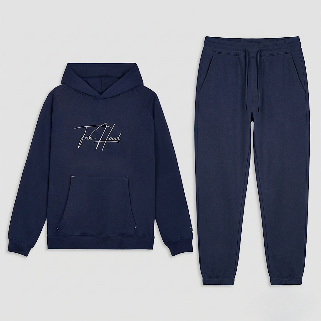 Navy Tru Man Tracksuit Set