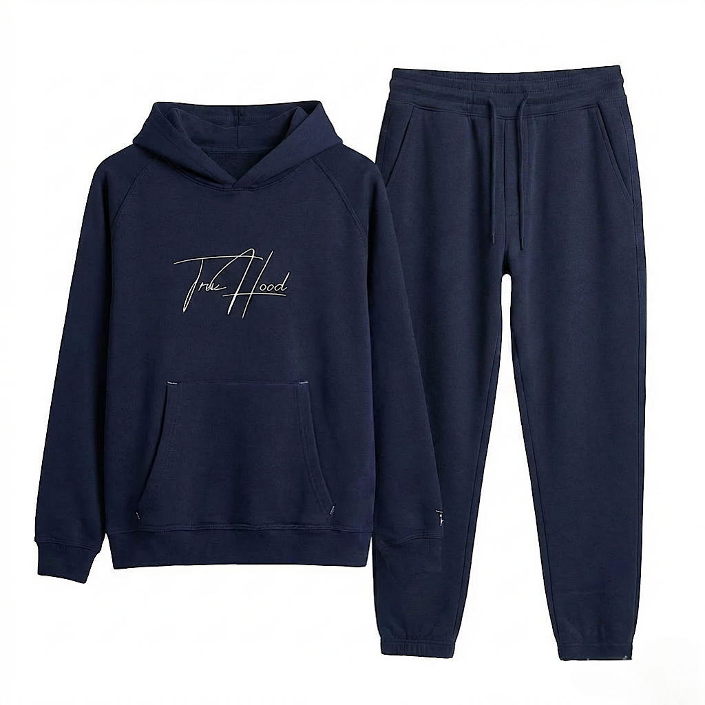 Navy Tru Man Tracksuit Set