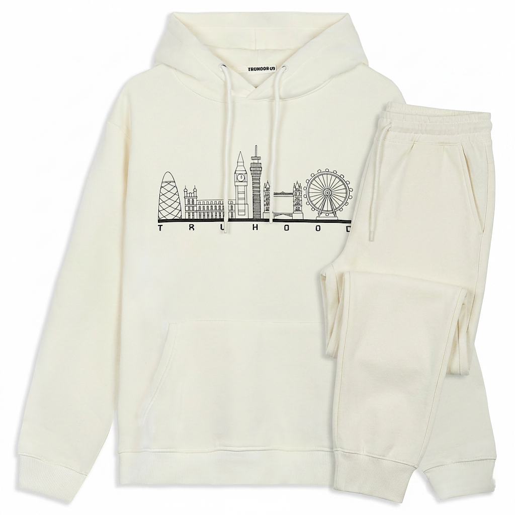 Ivory Tru Man Tracksuit Set