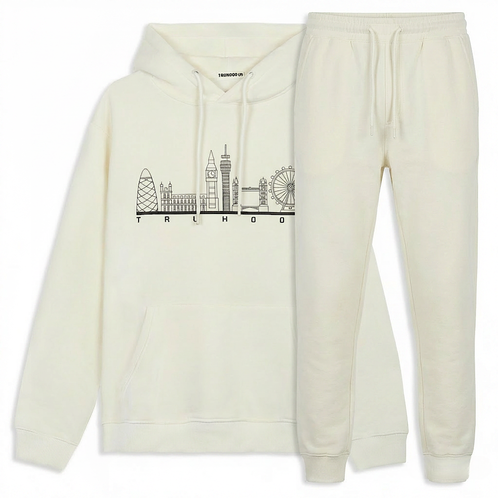 Ivory Tru Man Tracksuit Set