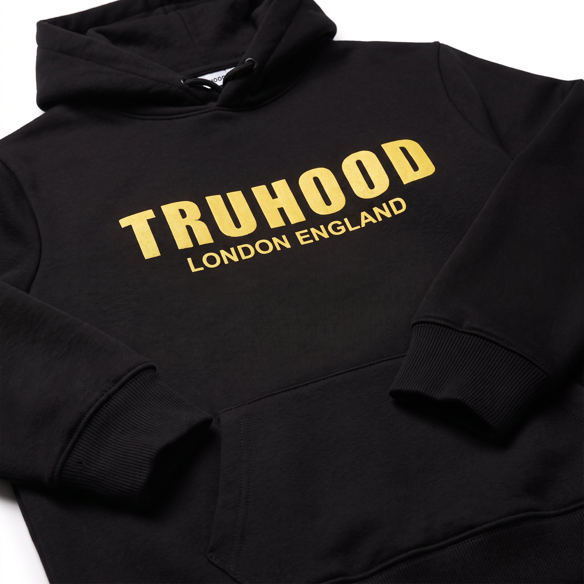 Gold Black Tru Man Tracksuit Set
