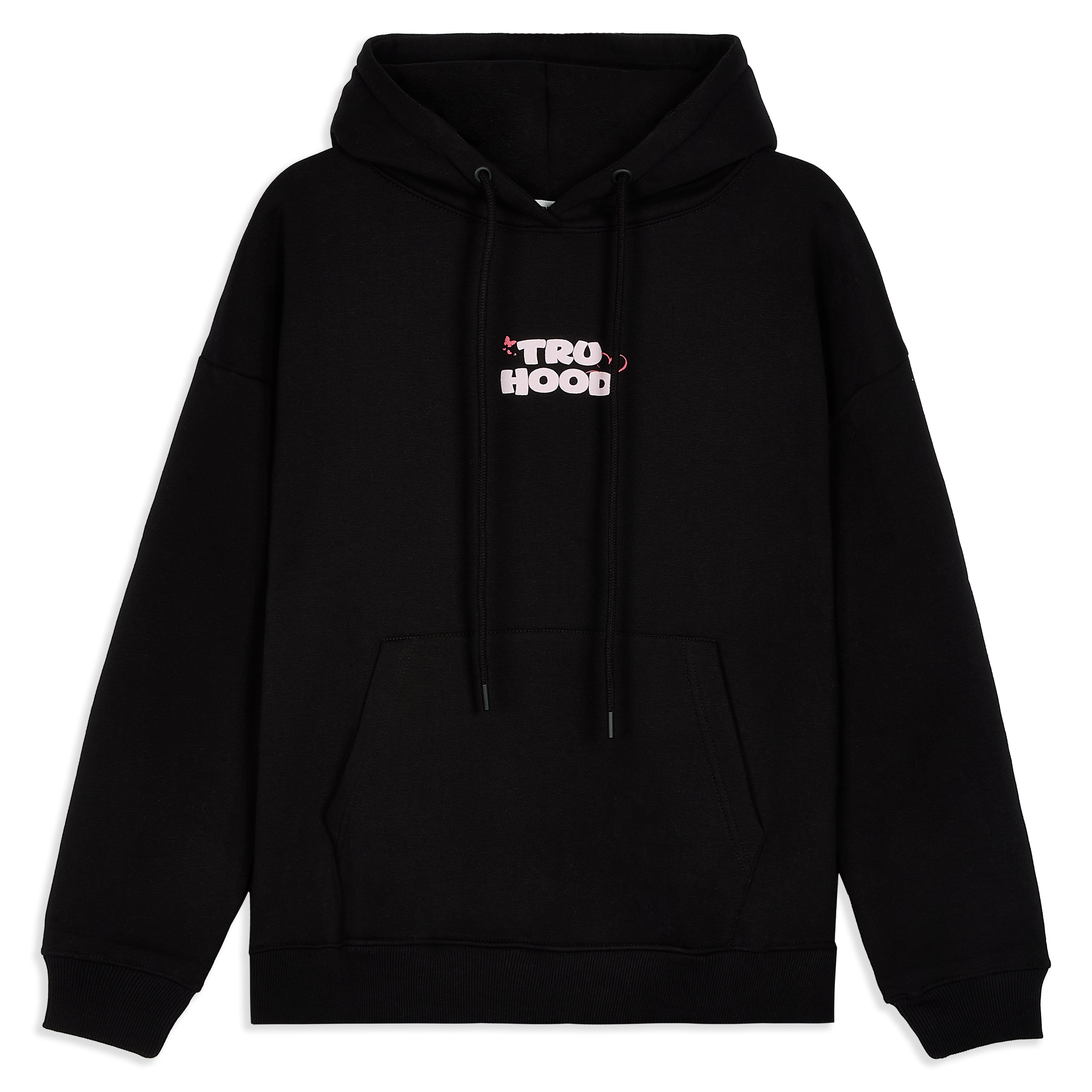 Black Tru Woman Oversize Hoodie