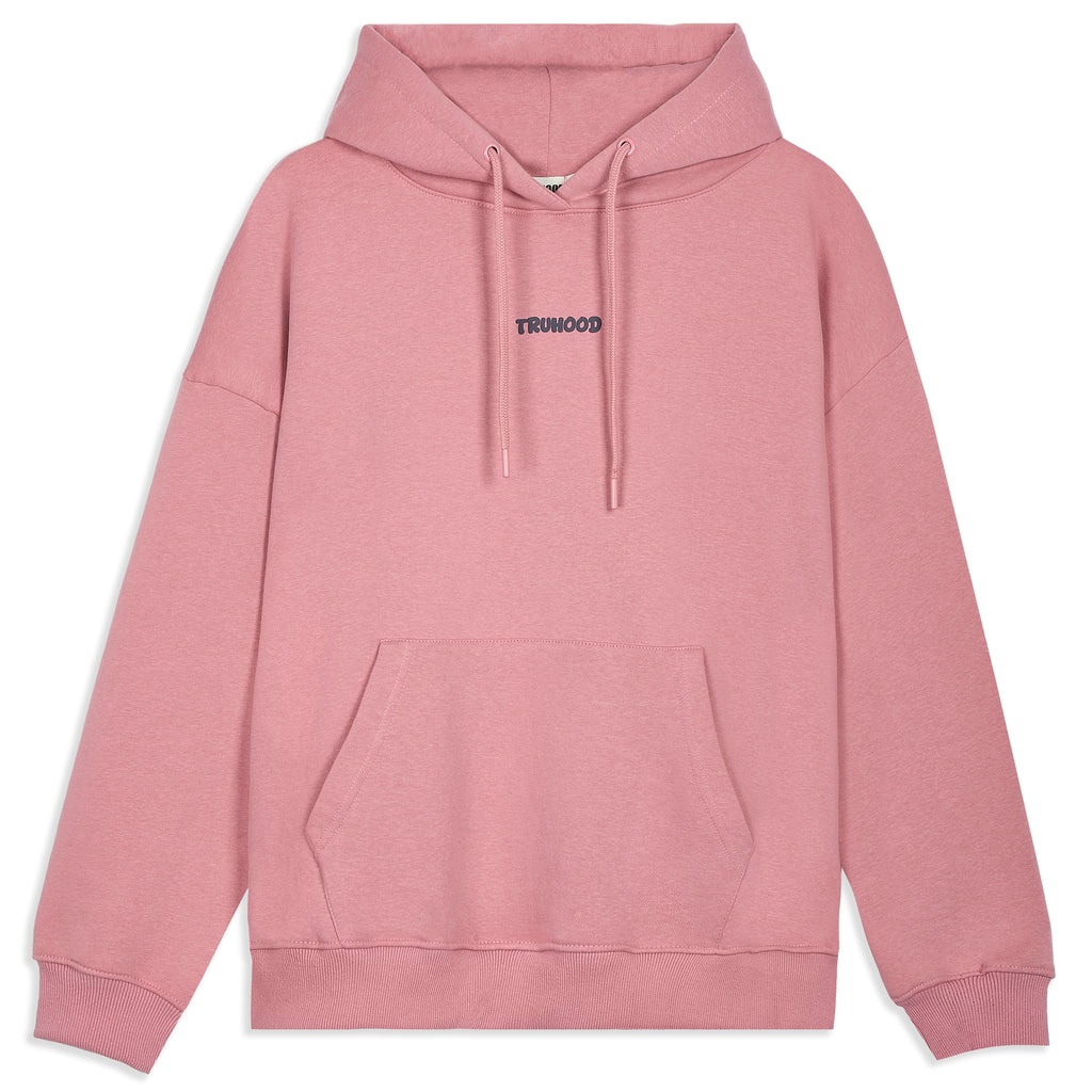 Muted Pink Tru Woman Oversize Hoodie