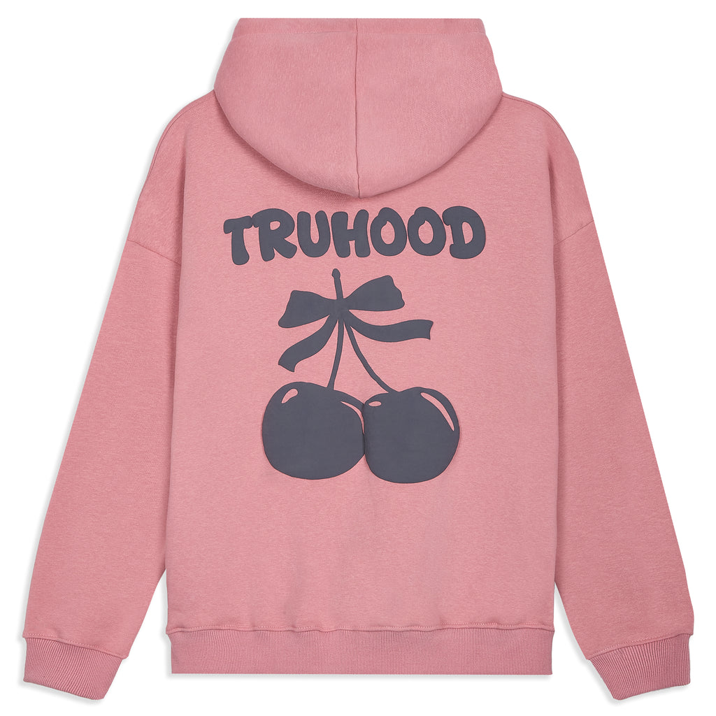 Muted Pink Tru Woman Oversize Hoodie