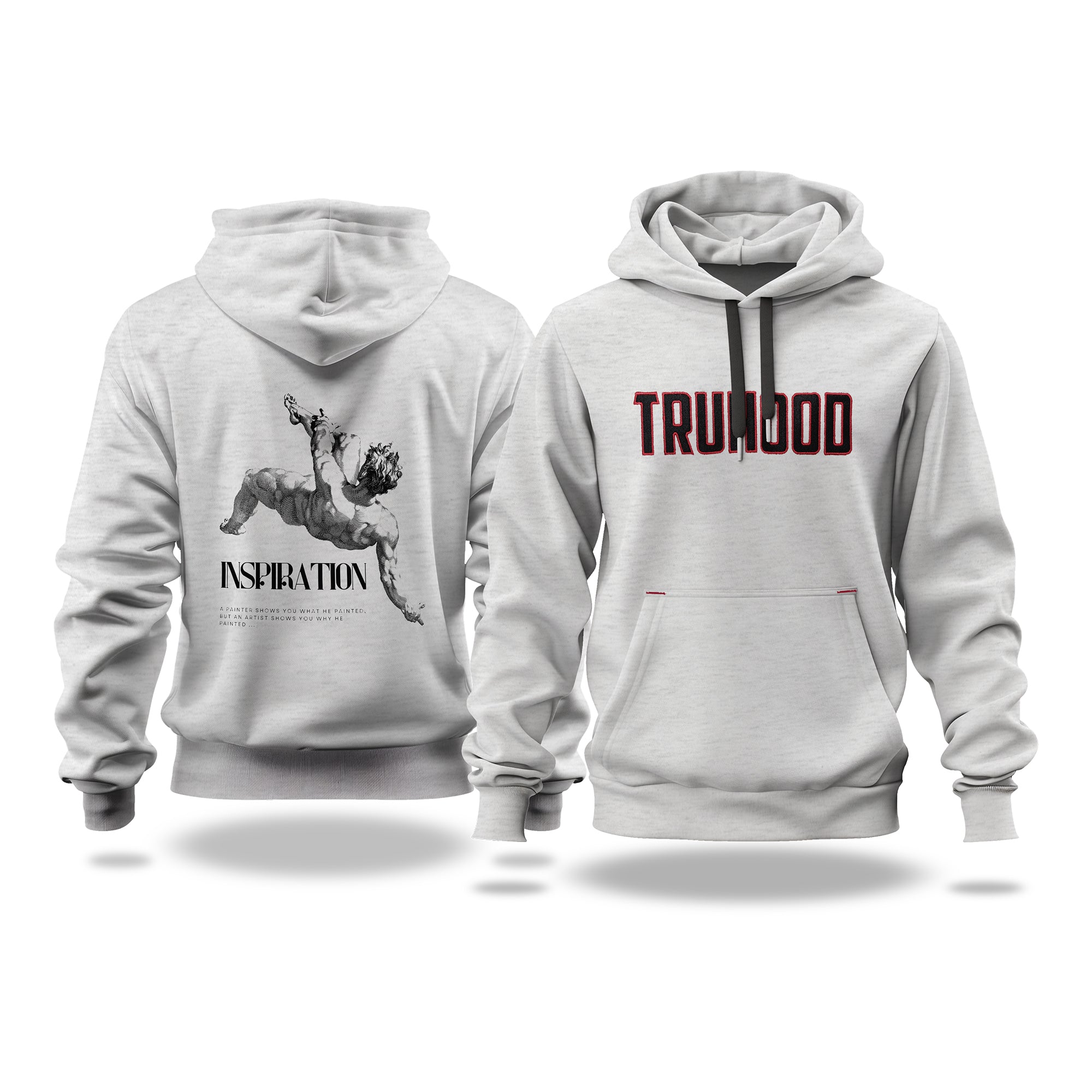 Light Grey Tru Women Hoodies