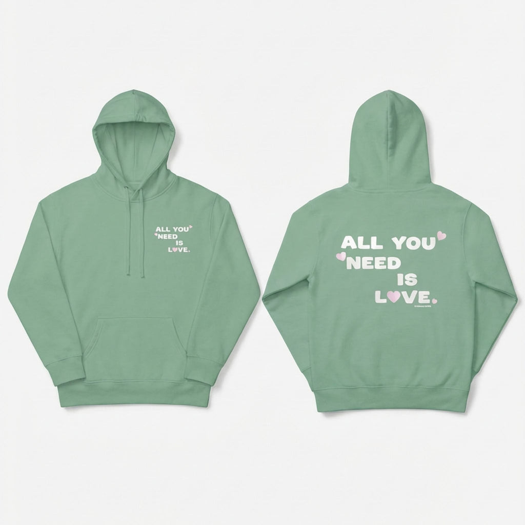 Sea Green Tru Woman Oversize Hoodie