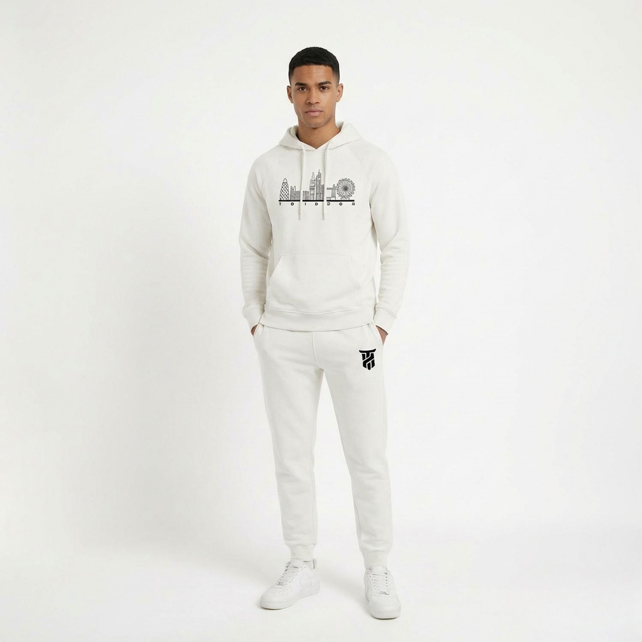 Ivory Tru Man Tracksuit Set