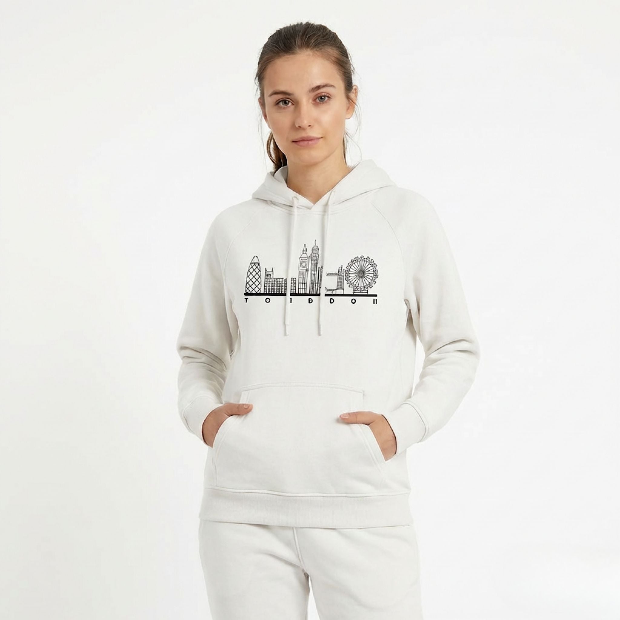 Ivory Tru Women Hoodie