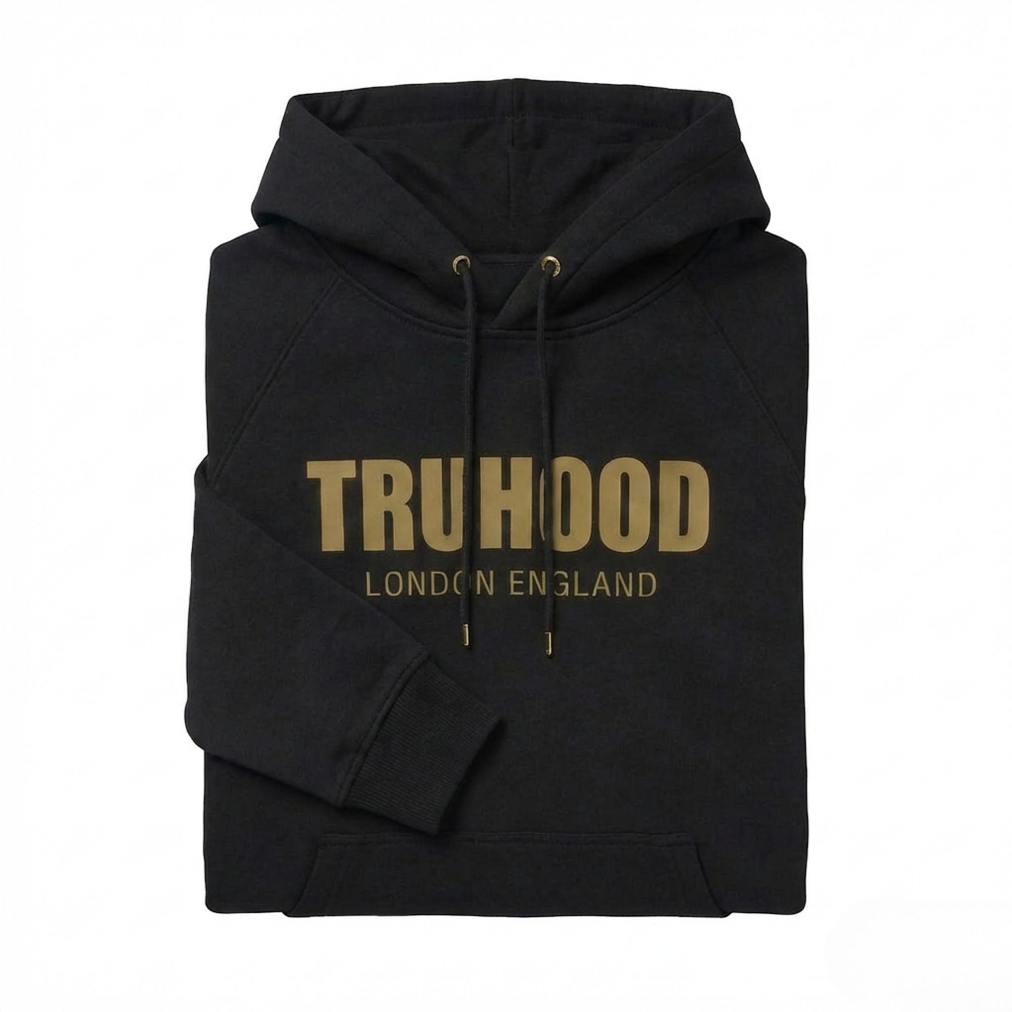 Gold Black Tru Women Hoodie