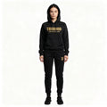 Gold Black Tru Woman Tracksuit Set