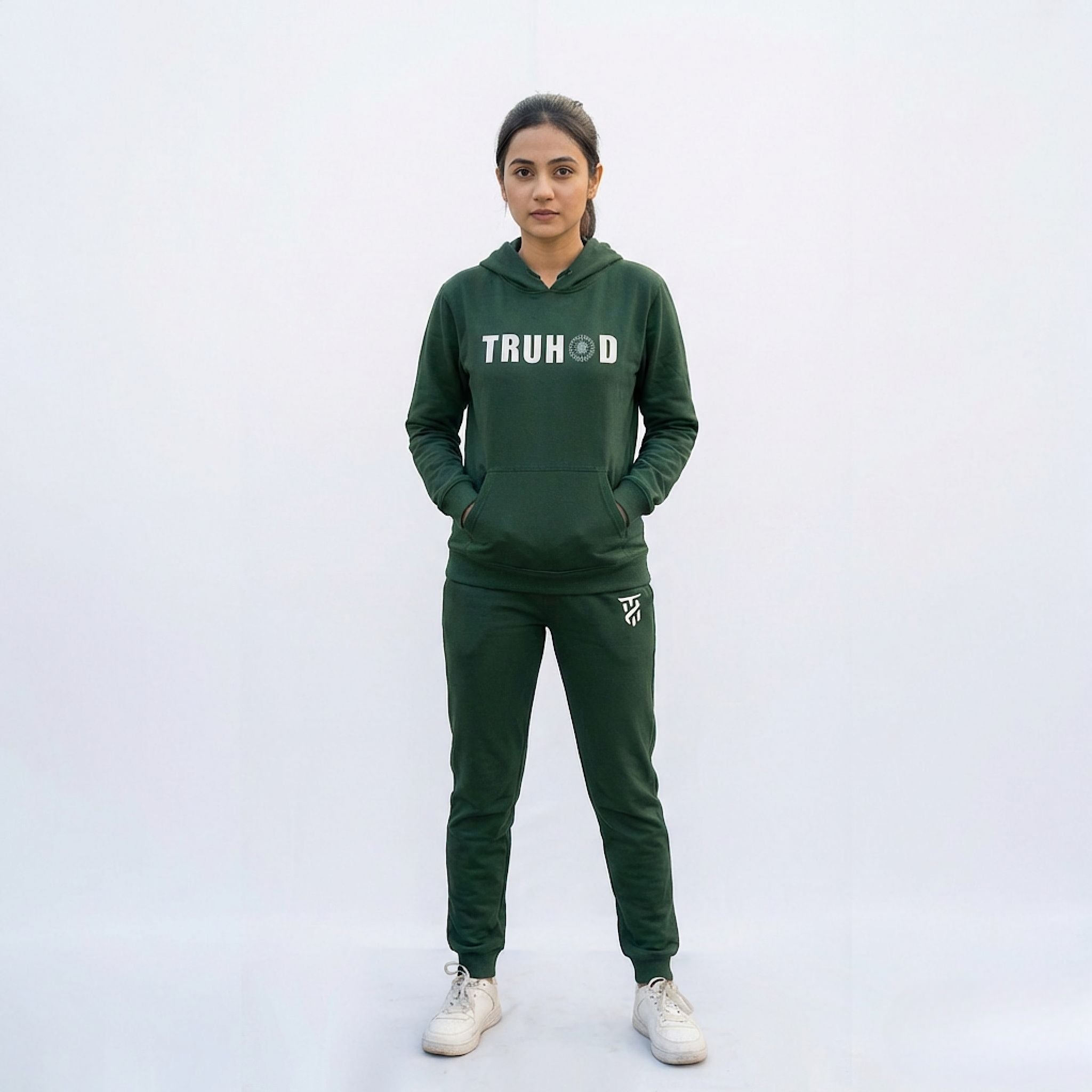 Forest Green Tru Woman Tracksuit Set