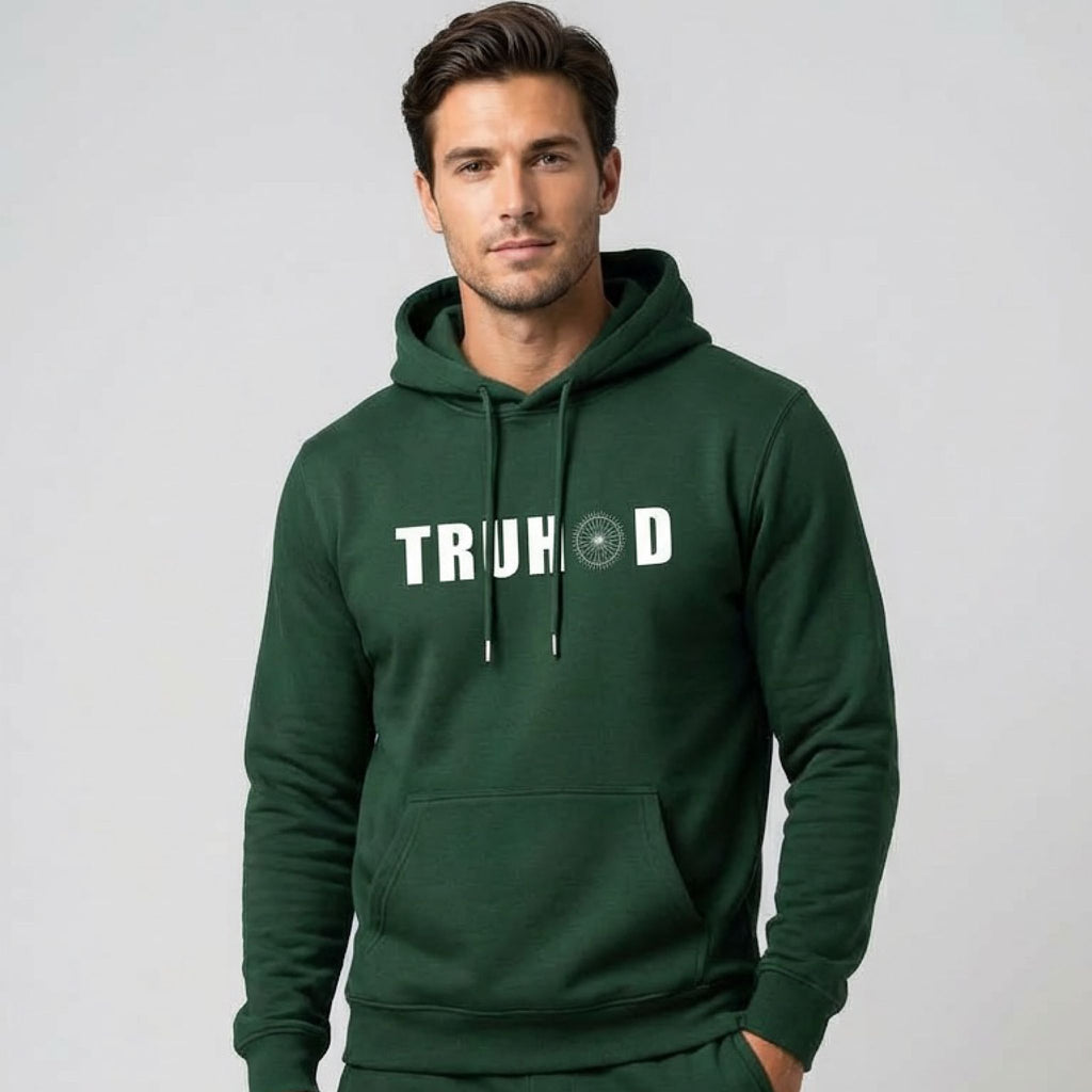 Forest Green Tru Man Hoodie