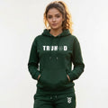 Forest Green Tru Women Hoodie