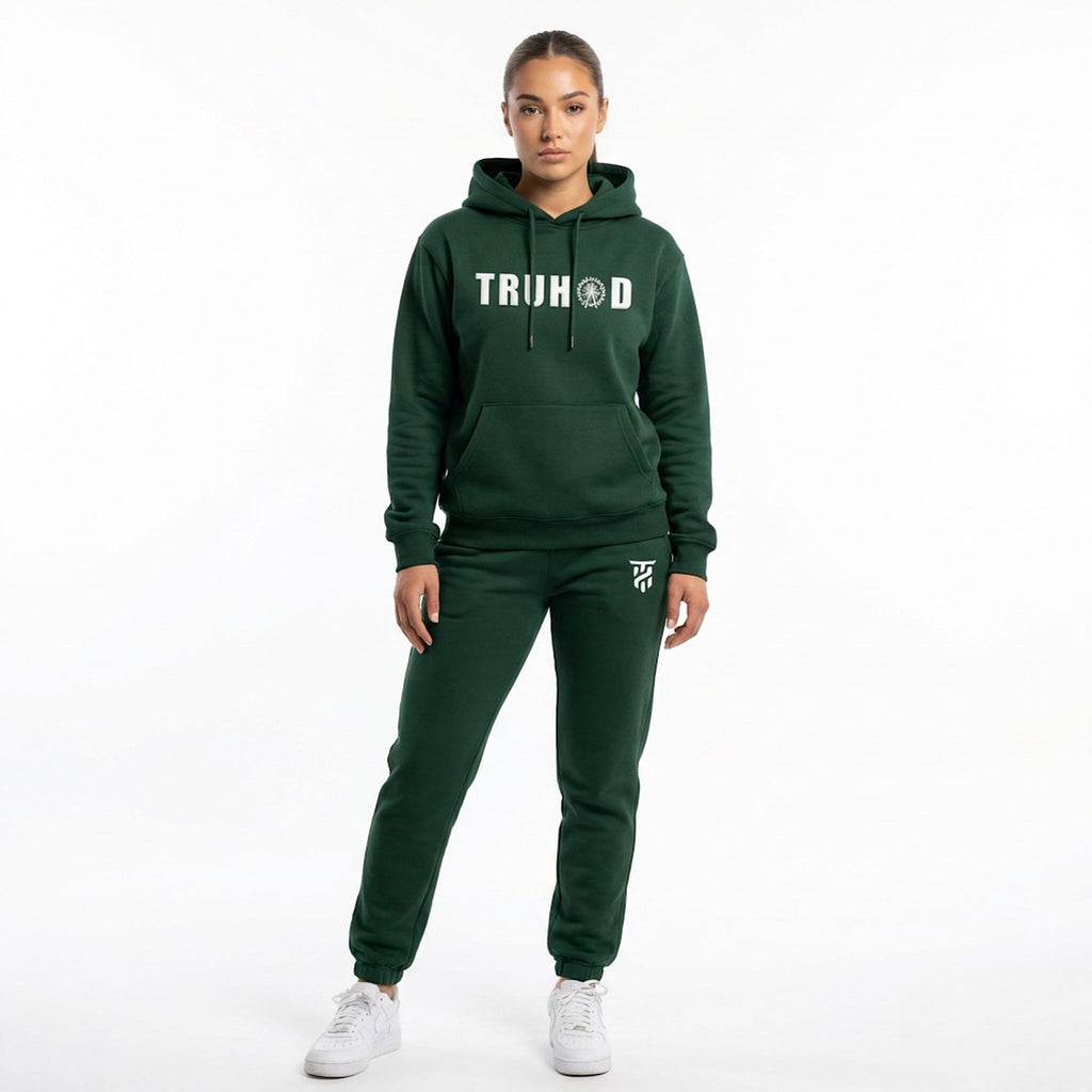 Forest Green Tru Woman Tracksuit Set