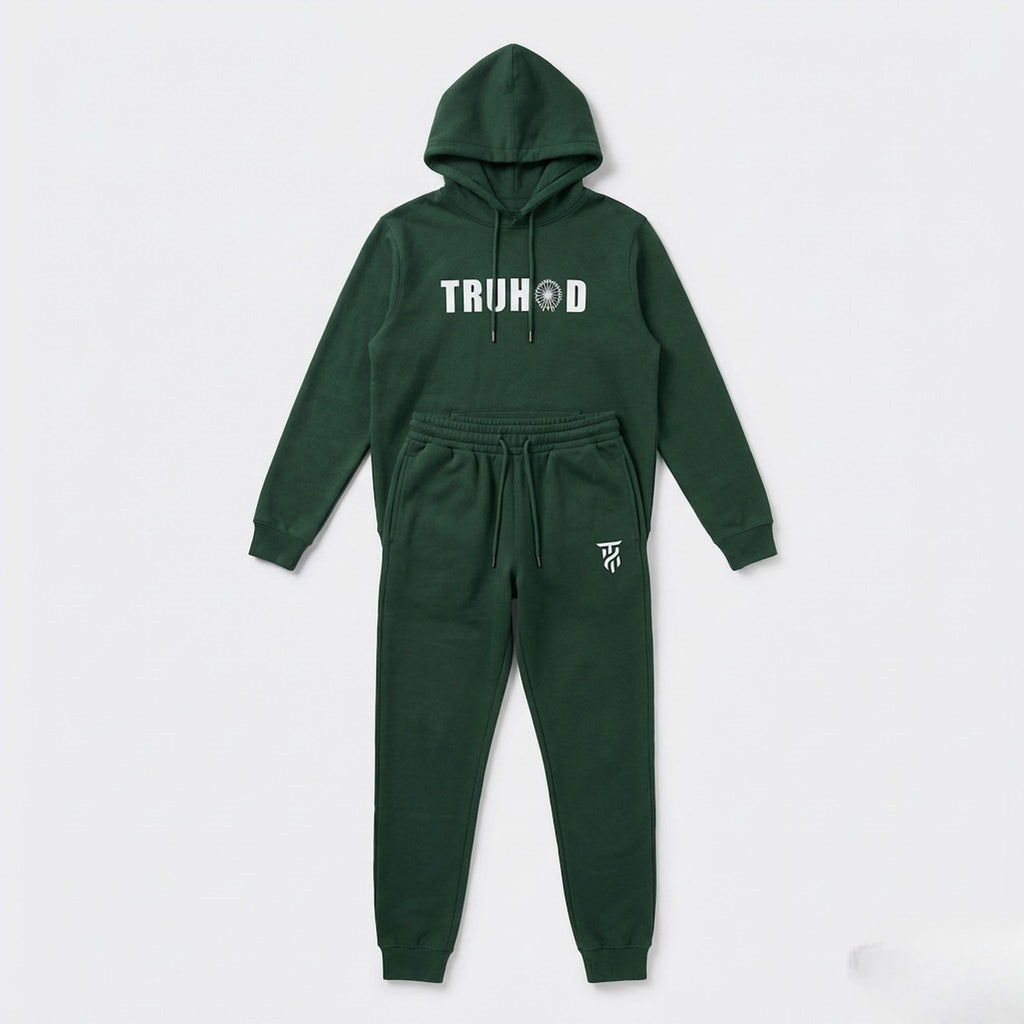 Forest Green Tru Woman Tracksuit Set