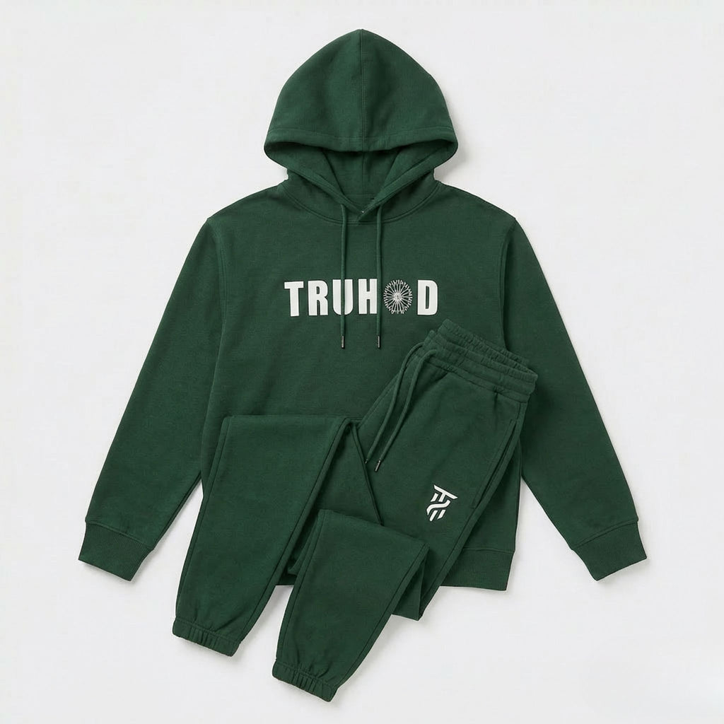 Forest Green Tru Woman Tracksuit Set