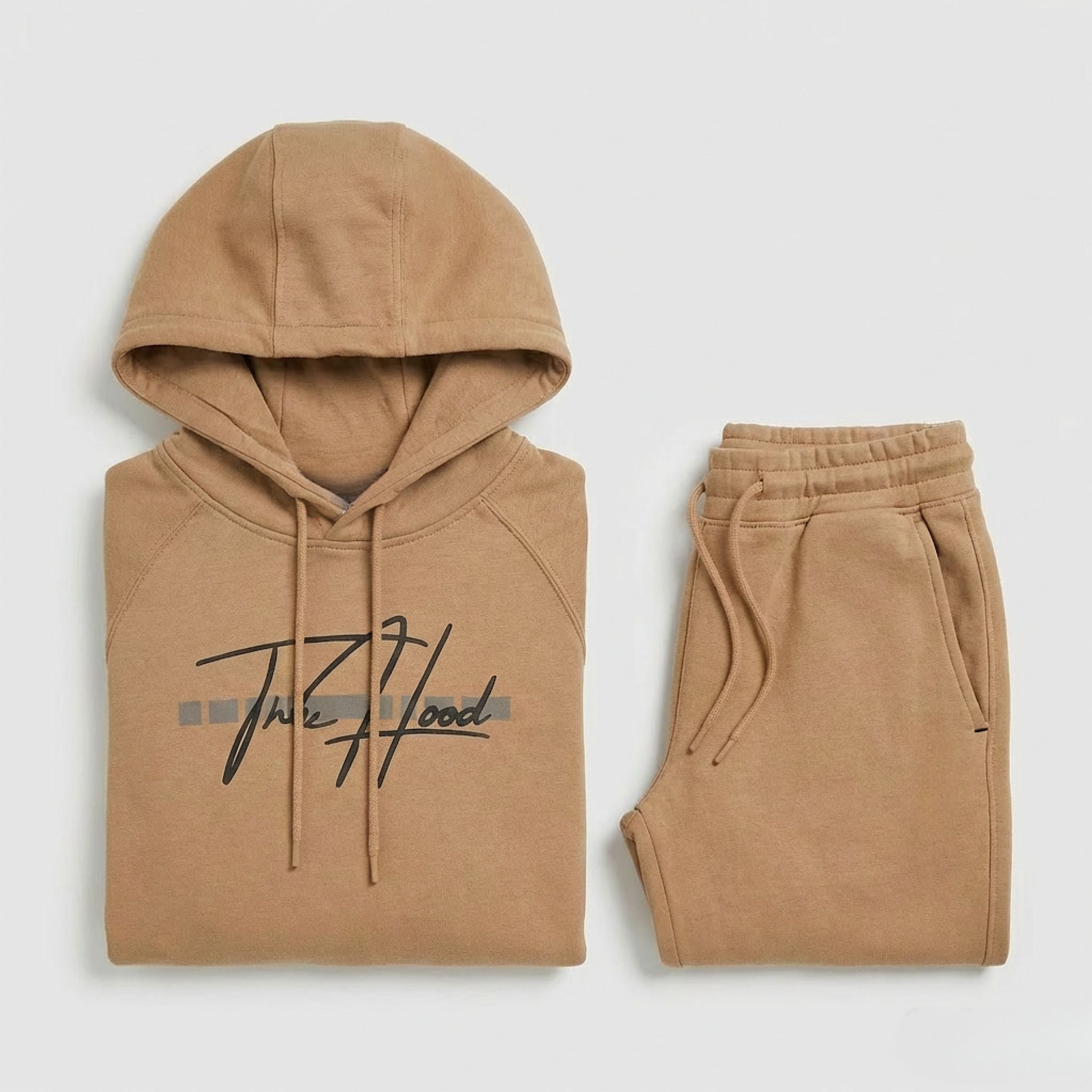 Light Brown Tru Woman Tracksuit Set