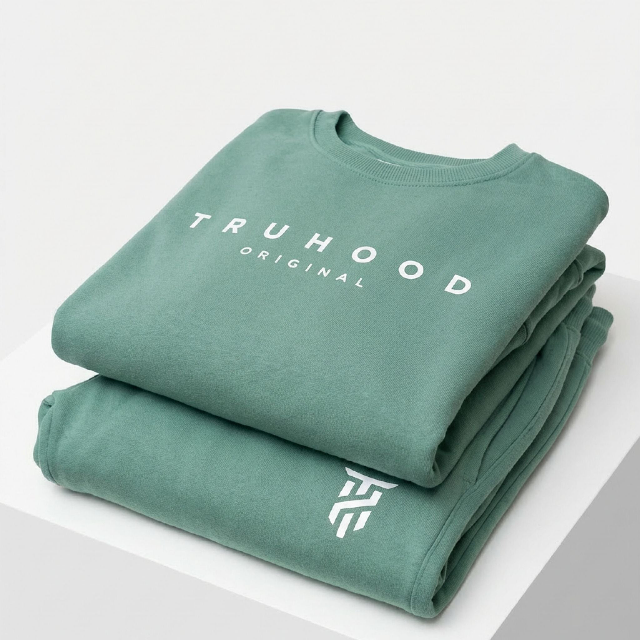 Sea Green Tru Woman Sweatsuit Set