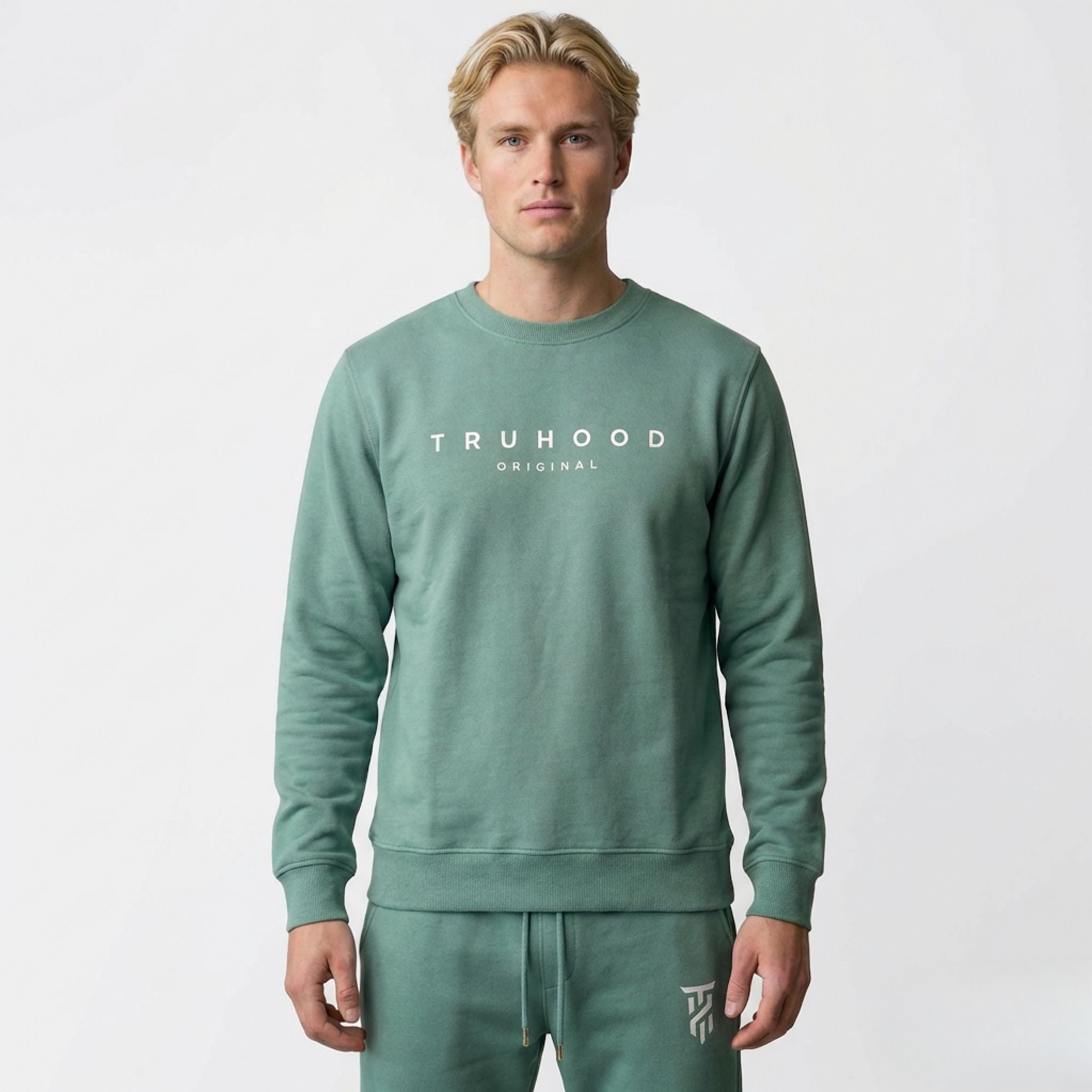 Sea Green Tru Man Sweatsuit Set