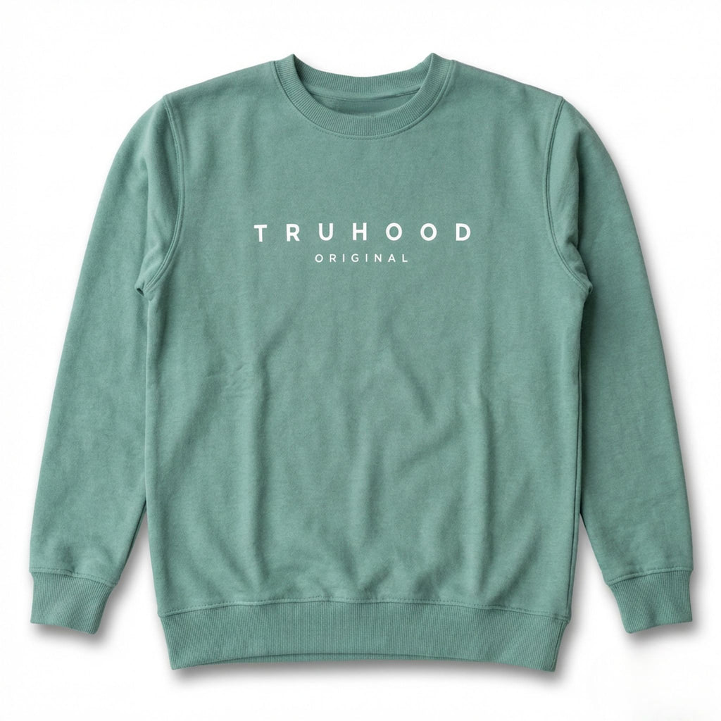 Sea Green Tru Woman Sweatshirt