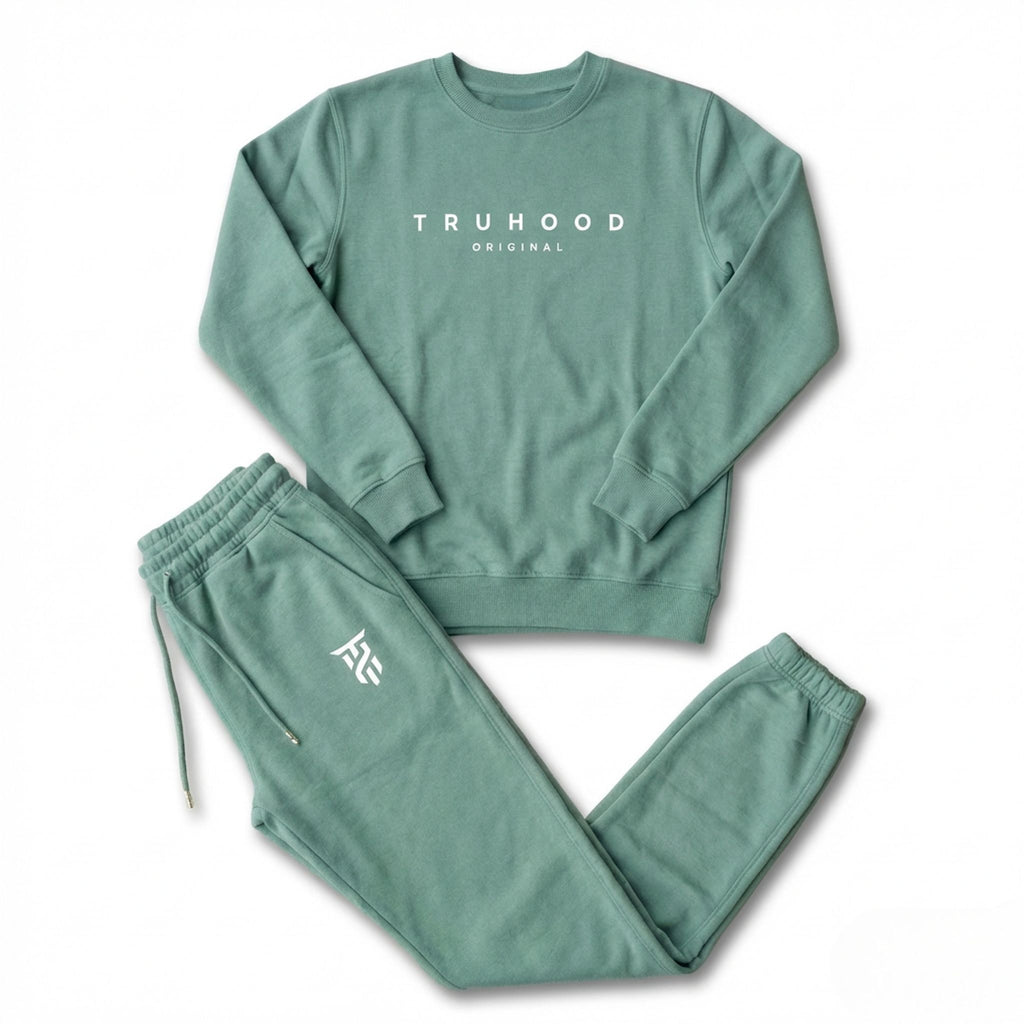 Sea Green Tru Woman Sweatsuit Set