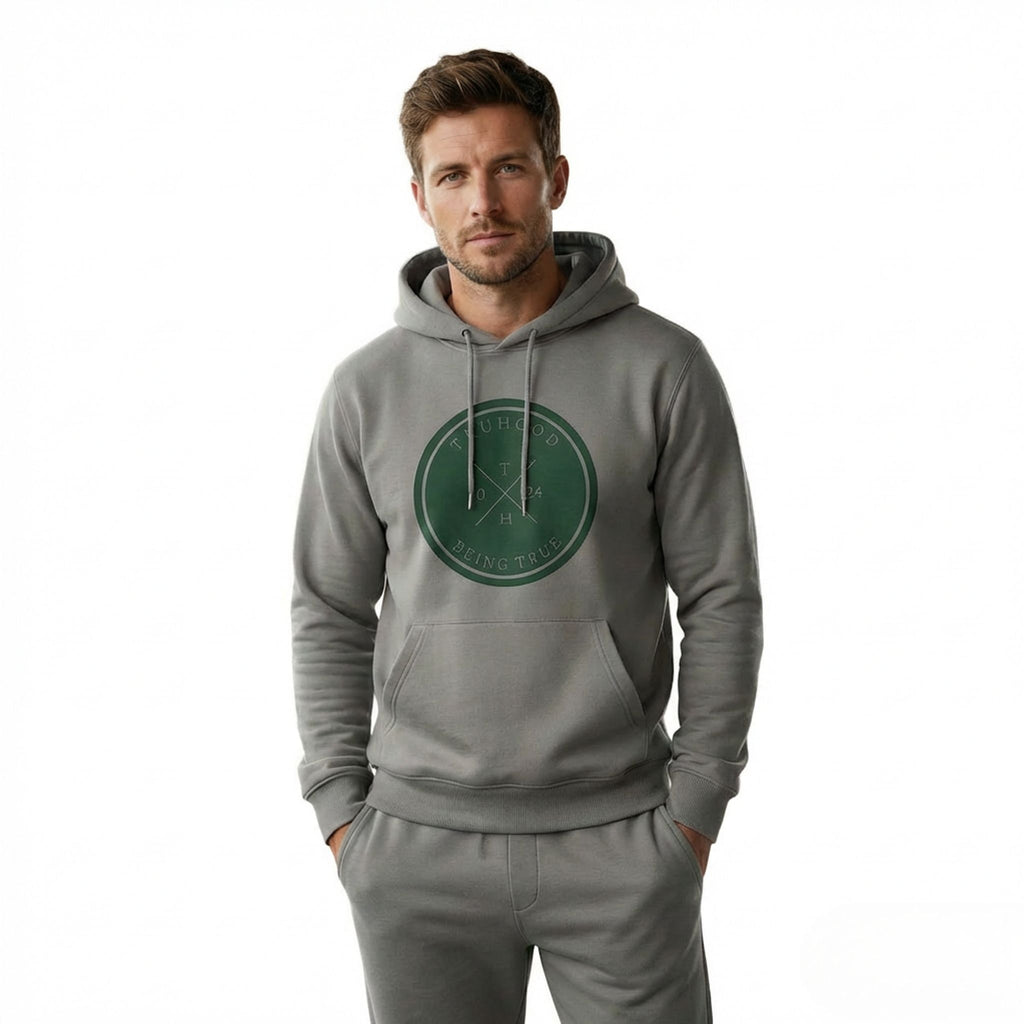 Silver Tru Man Hoodie
