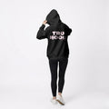 Black Tru Woman Oversize Hoodie